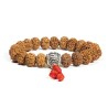 Mala / bracelet rudraksha 21 perles