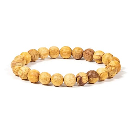 Bracelet de perles de Palo Santo